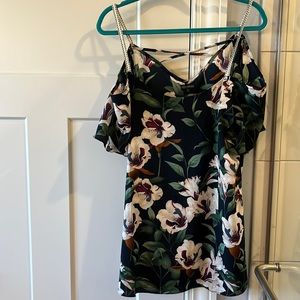 Coco + Carmen cold shoulder top-XXL